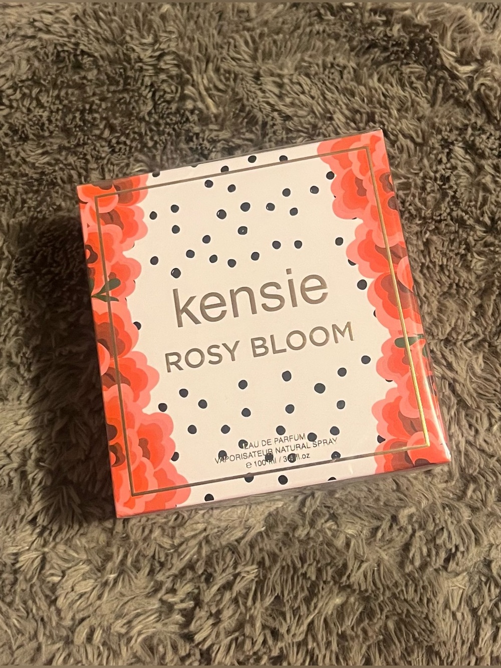 NIB Kensie Rosy Bloom Eau de Parfum 3.4 fl oz/100 ml